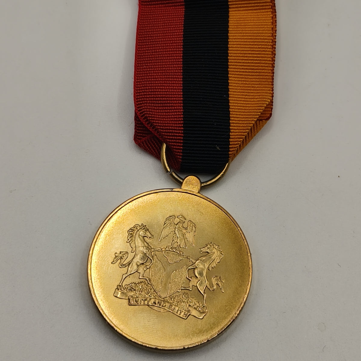 Nigerian Service Medal. África.
