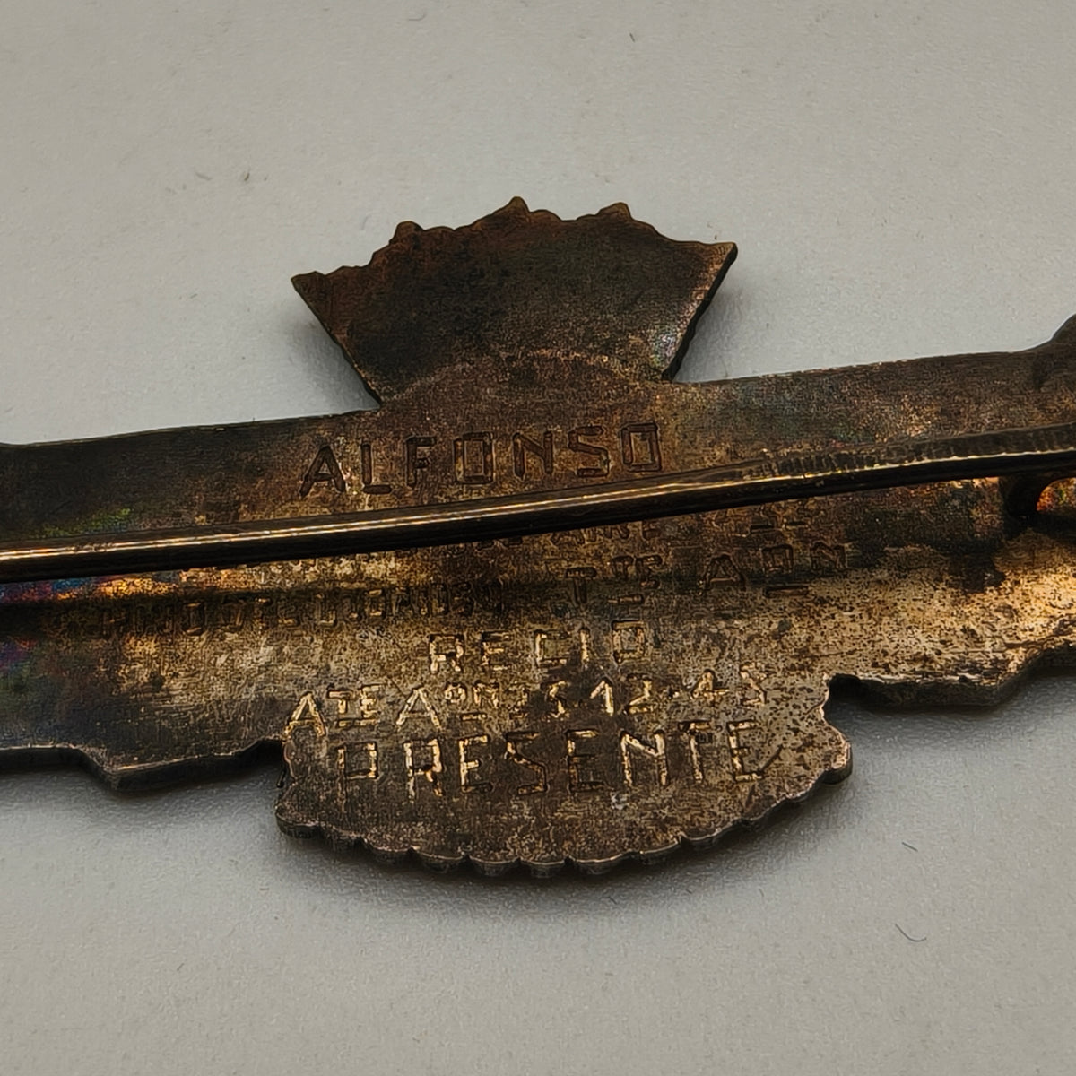 Orphan of Spanish Civil War Pilot Badge.