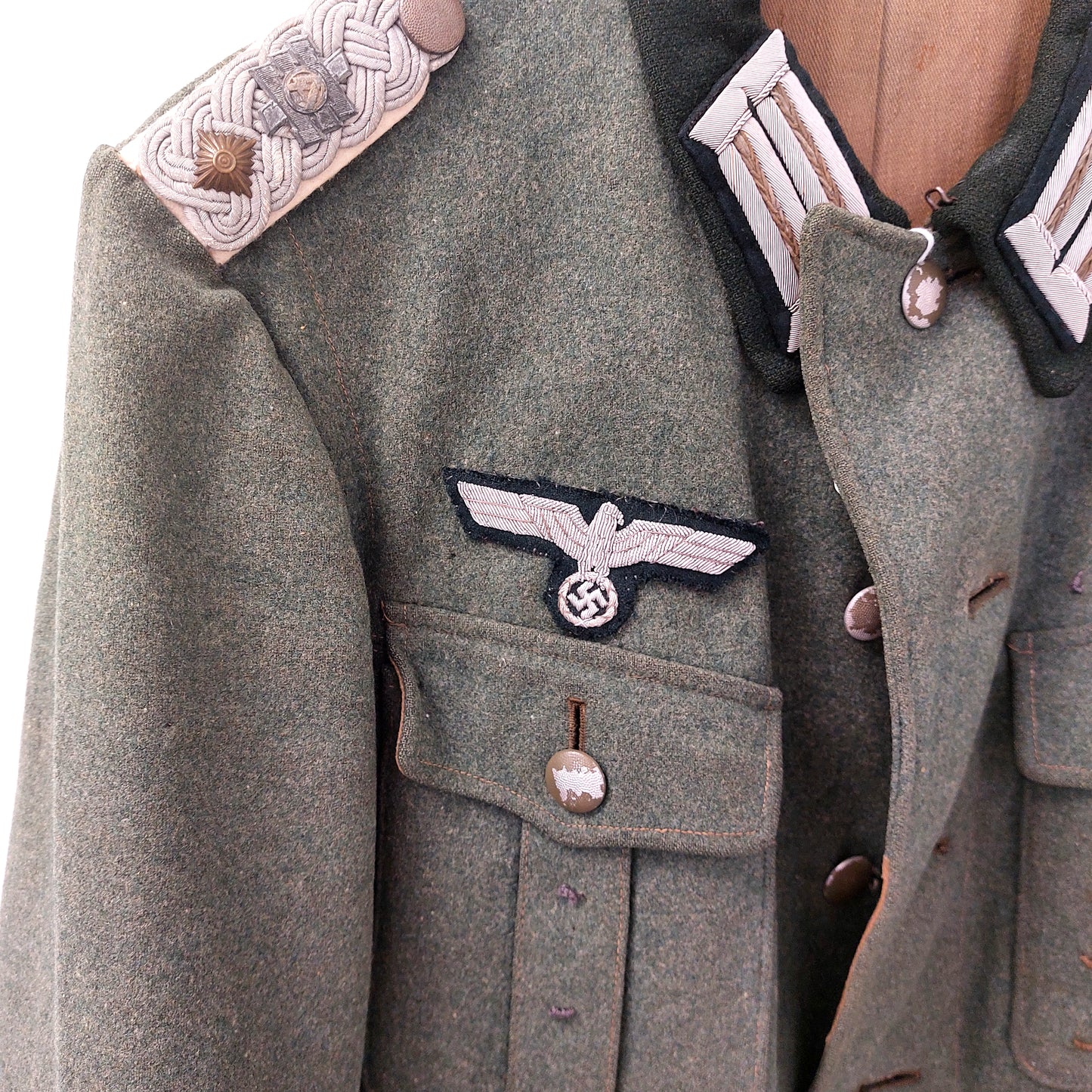 WW2 Officer combat service tunic to Feldherrnhalle Panzergrenadier Division