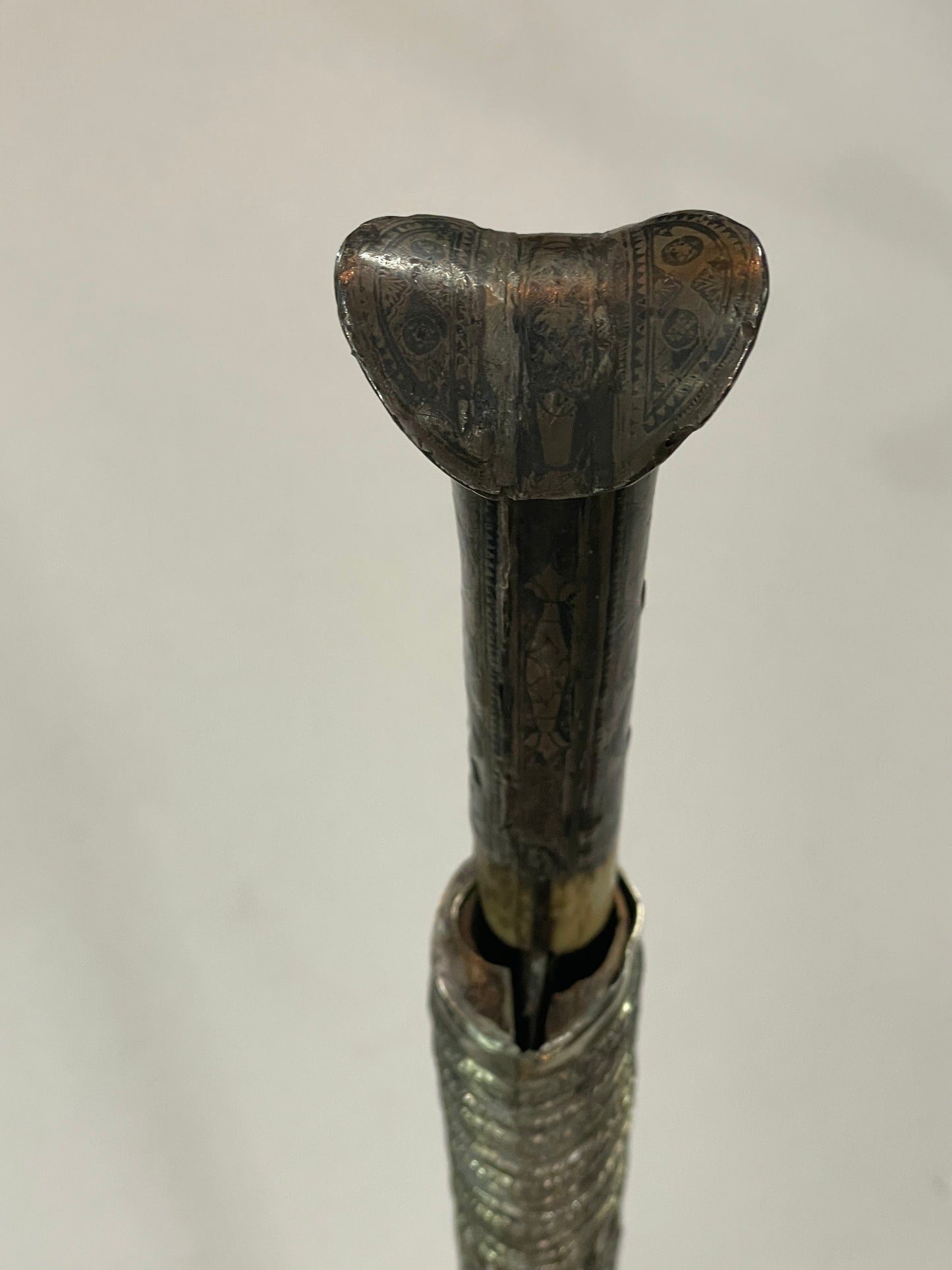 Yatagán plata siglo XIX