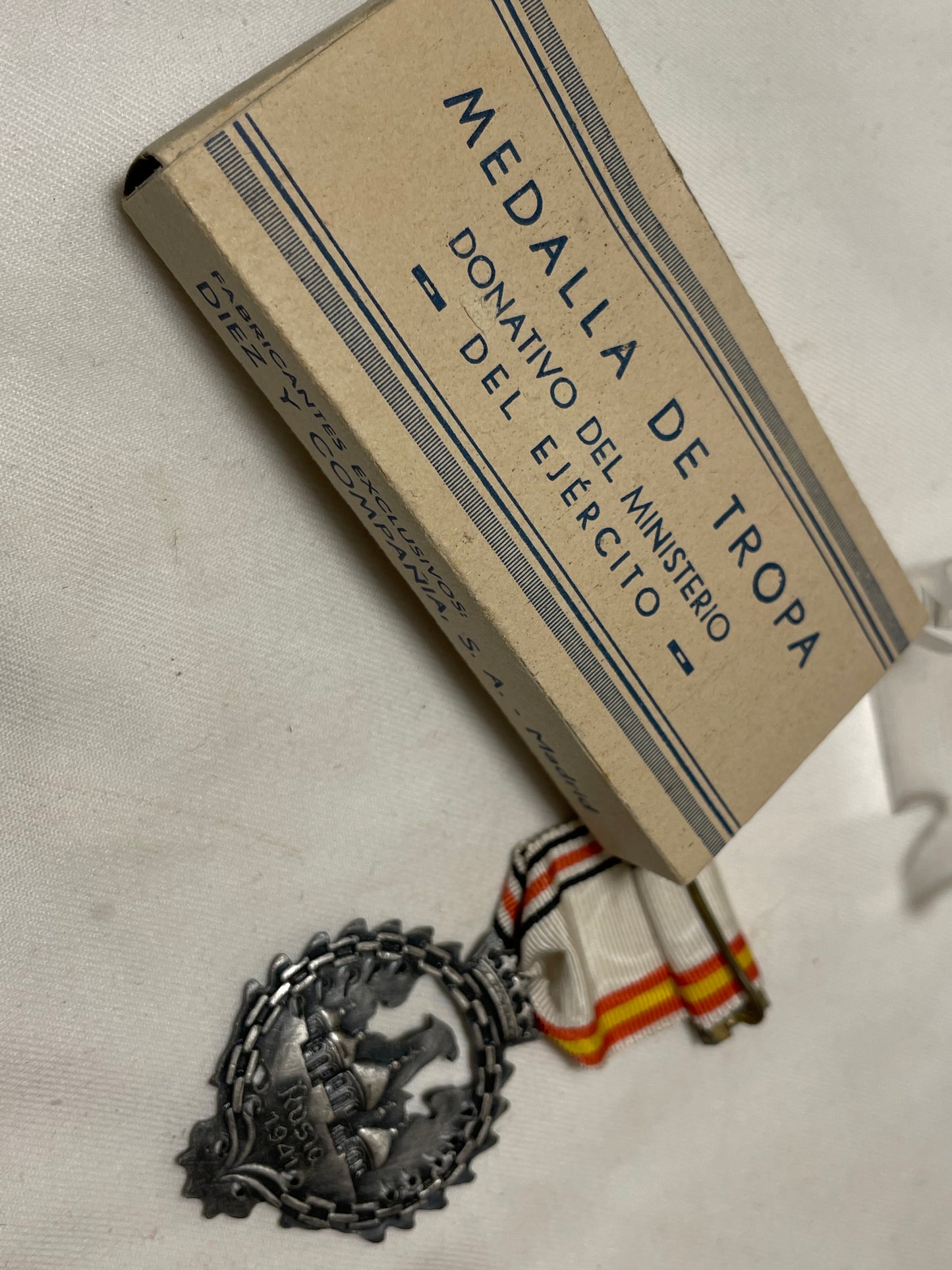 Medalla División Azul 1943 Rusia