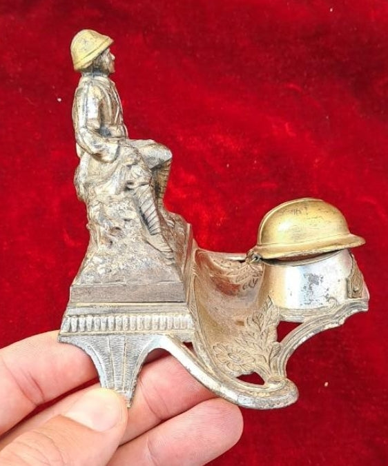French military inkwell 1st war