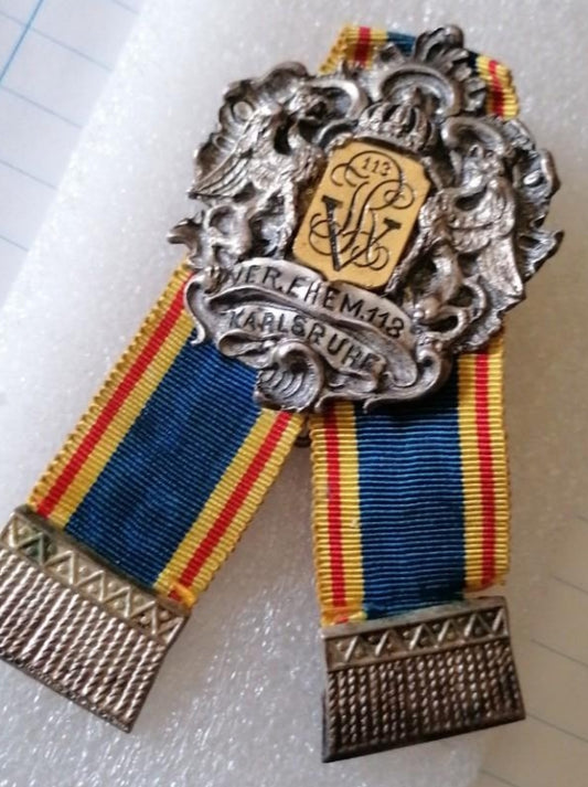 Medal 1914 to 18 of the 118th regiment