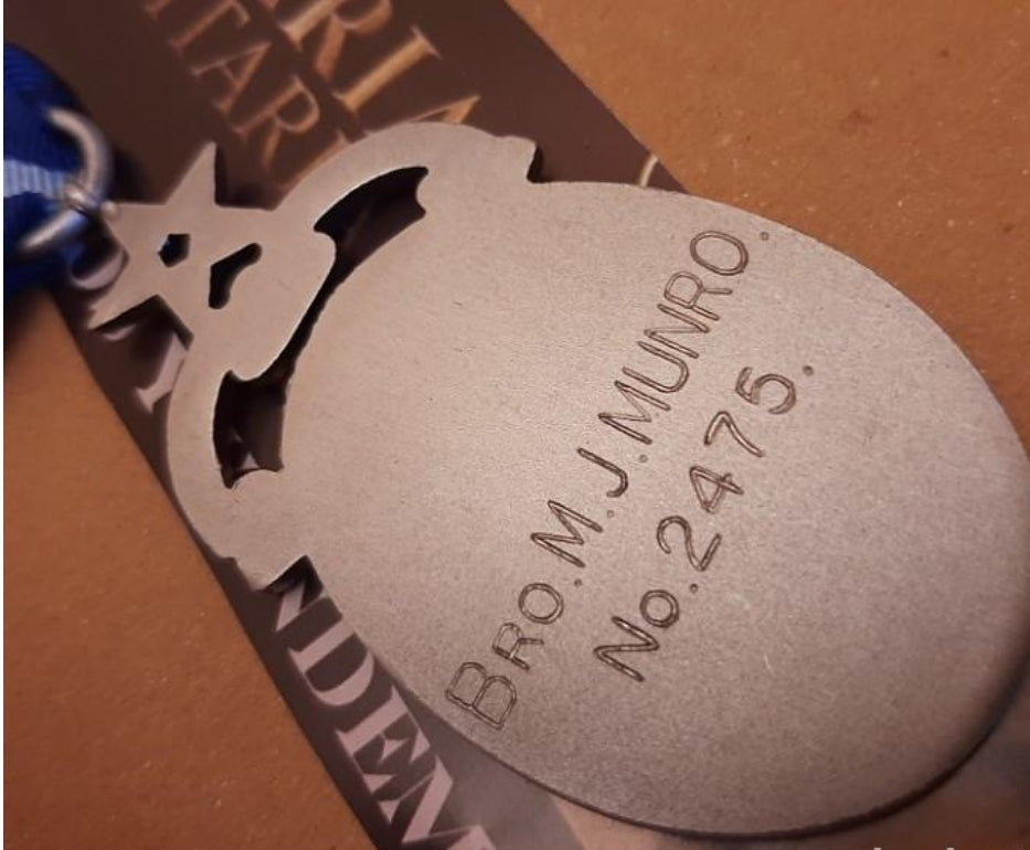 english medal i 1918 campaign for masonic lodges