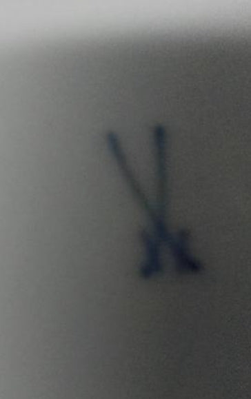 Placa conmemorativa del 31º Regimiento de Infantería de la Wehrmacht del 3er Reich alemán. porcelana de meissen