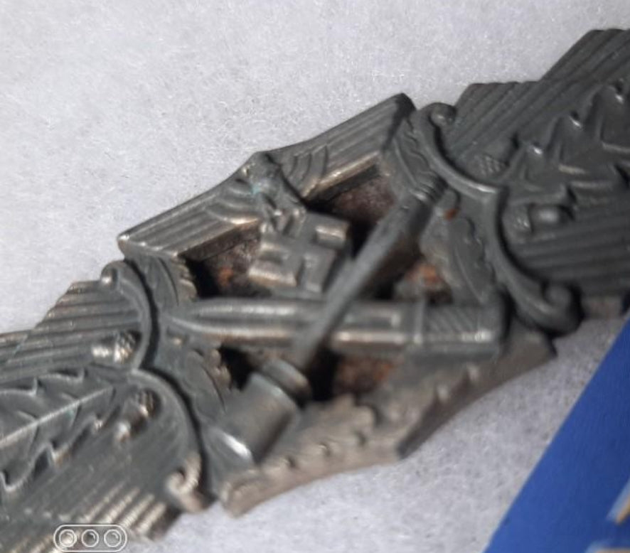 Nahkampfspange de la plata de la Wehrmacht