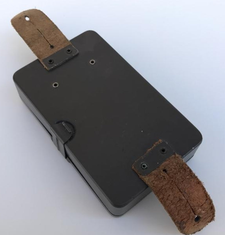 German portable flashlight from World War II.