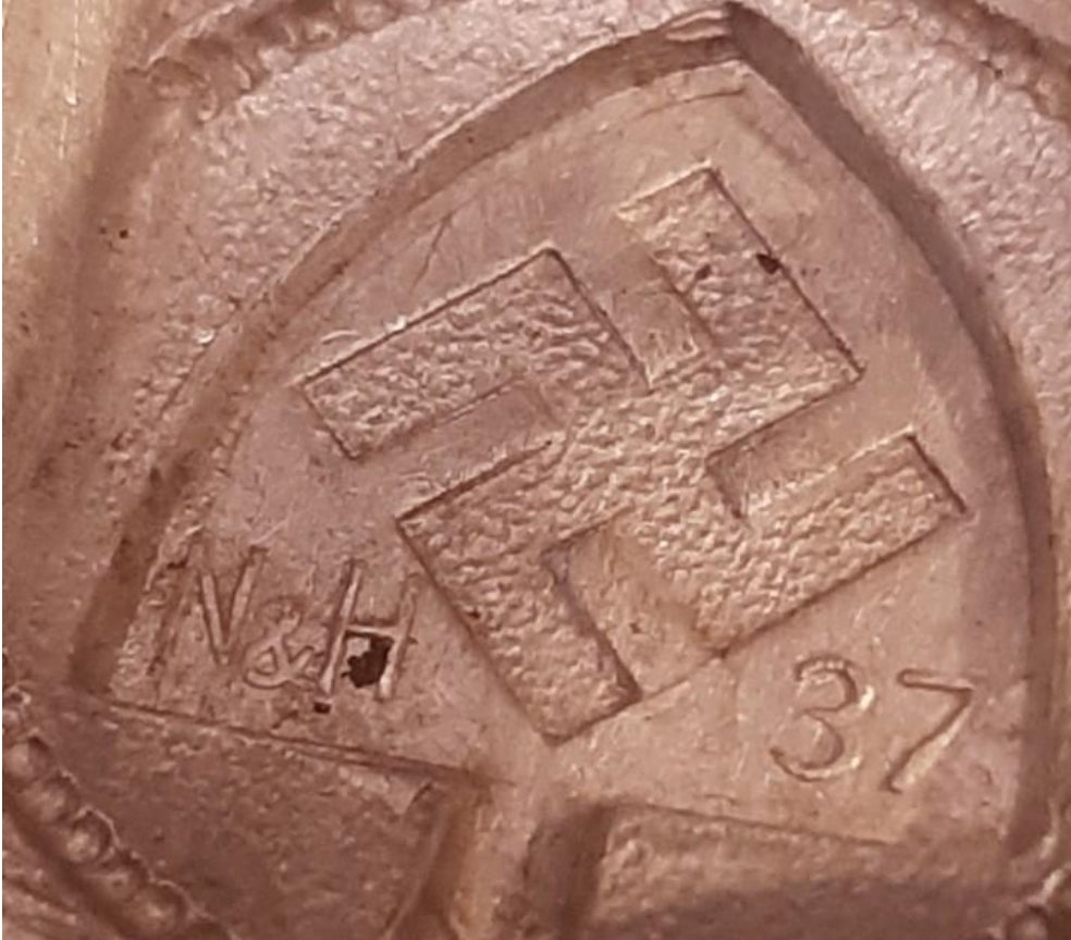 DEUTSCHE RAD-Schnalle aus dem Zweiten Weltkrieg