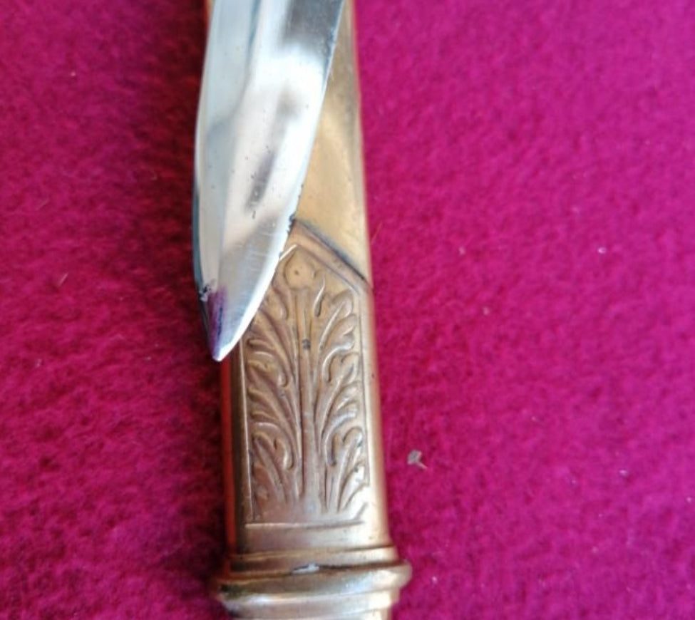 Spanish dagger model of 1938 from military academy