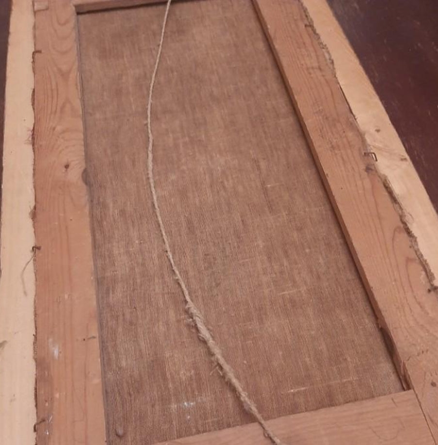 Alcázar de Toledo Guerra Civil óleo sobre lienzo pintado por César Álvarez Dumont.