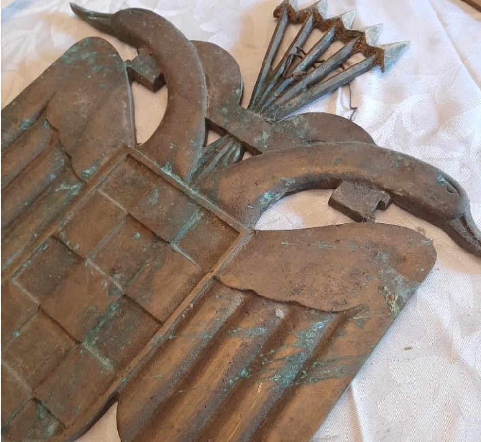 BRONCE TAMAÑO GRANDE DE LA Falange SEU