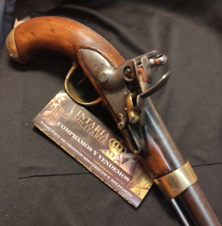 Französische Militärpistole aus dem 19. Jahrhundert