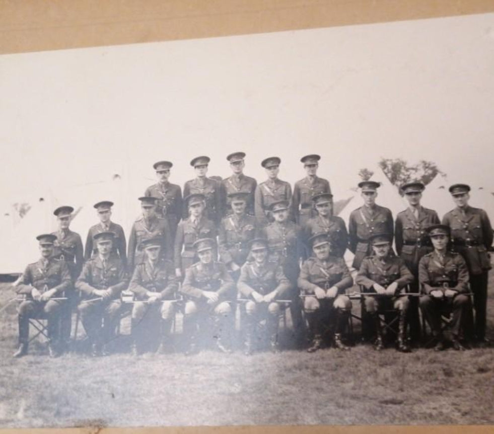 Britische Offizierstunika während des Zweiten Weltkriegs