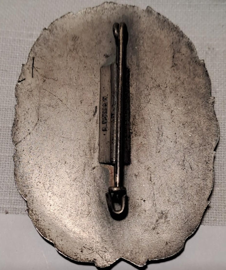 Insignia alemana de esquí de las SS y la Wehrmacht.