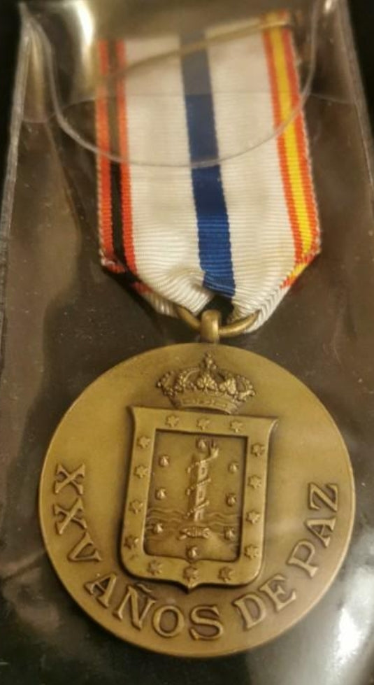 Medalla de los voluntarios de Galicia