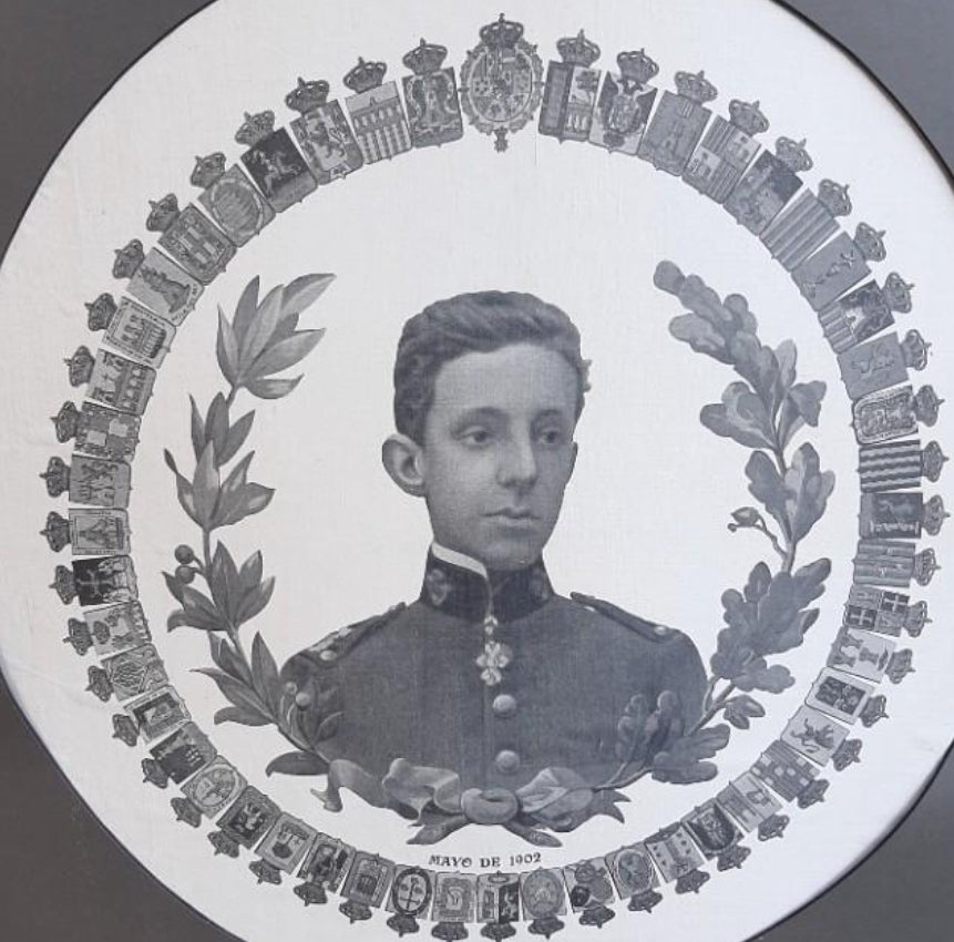Serigraph of Alfonso XIII