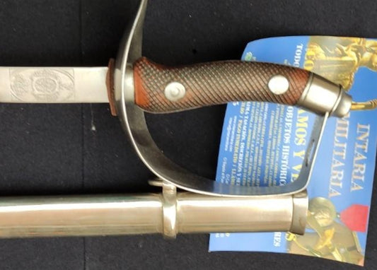 Spanish military saber from the time of Alfonso 13