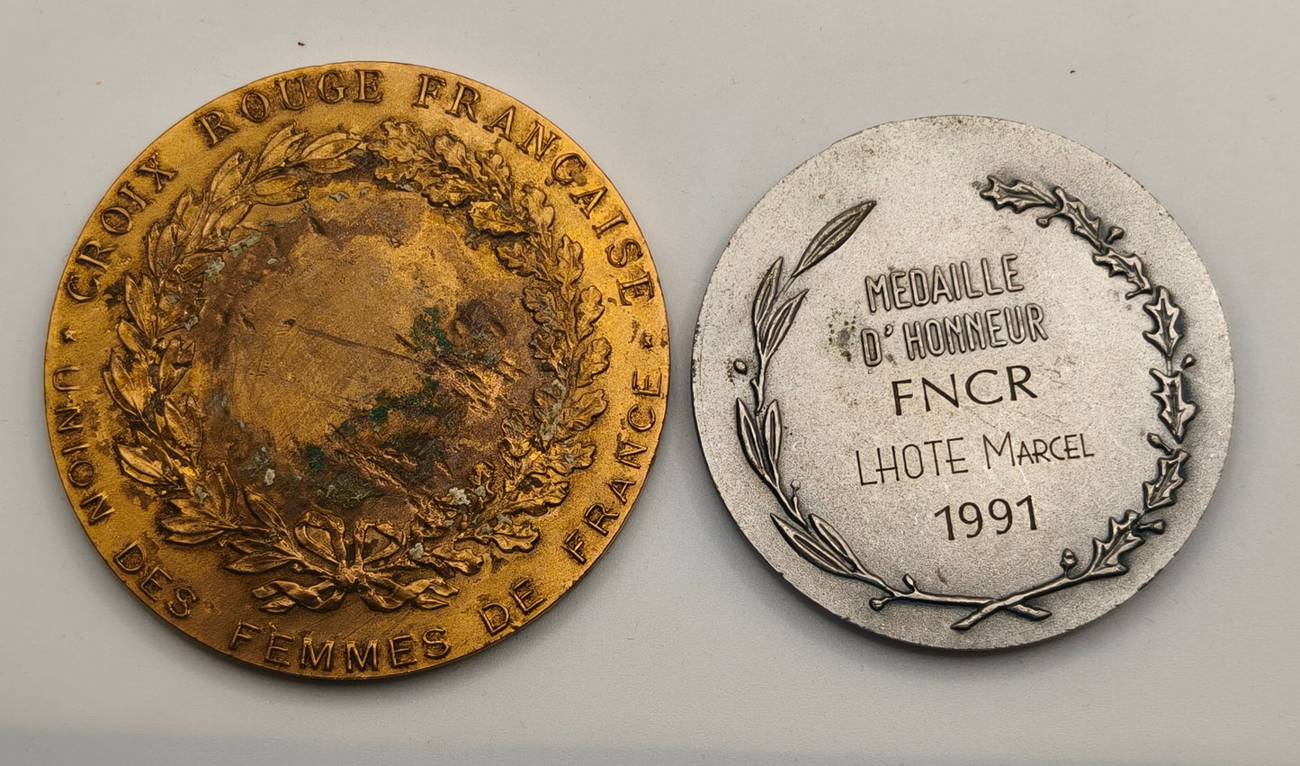 Red Cross Medal. Republic of France
