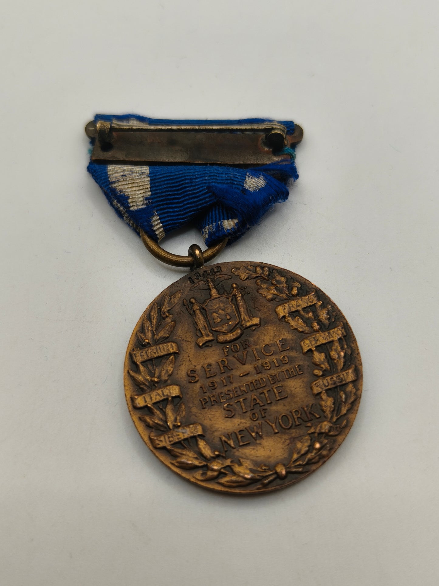 Medallas combatientes Estados Unidos. IWW