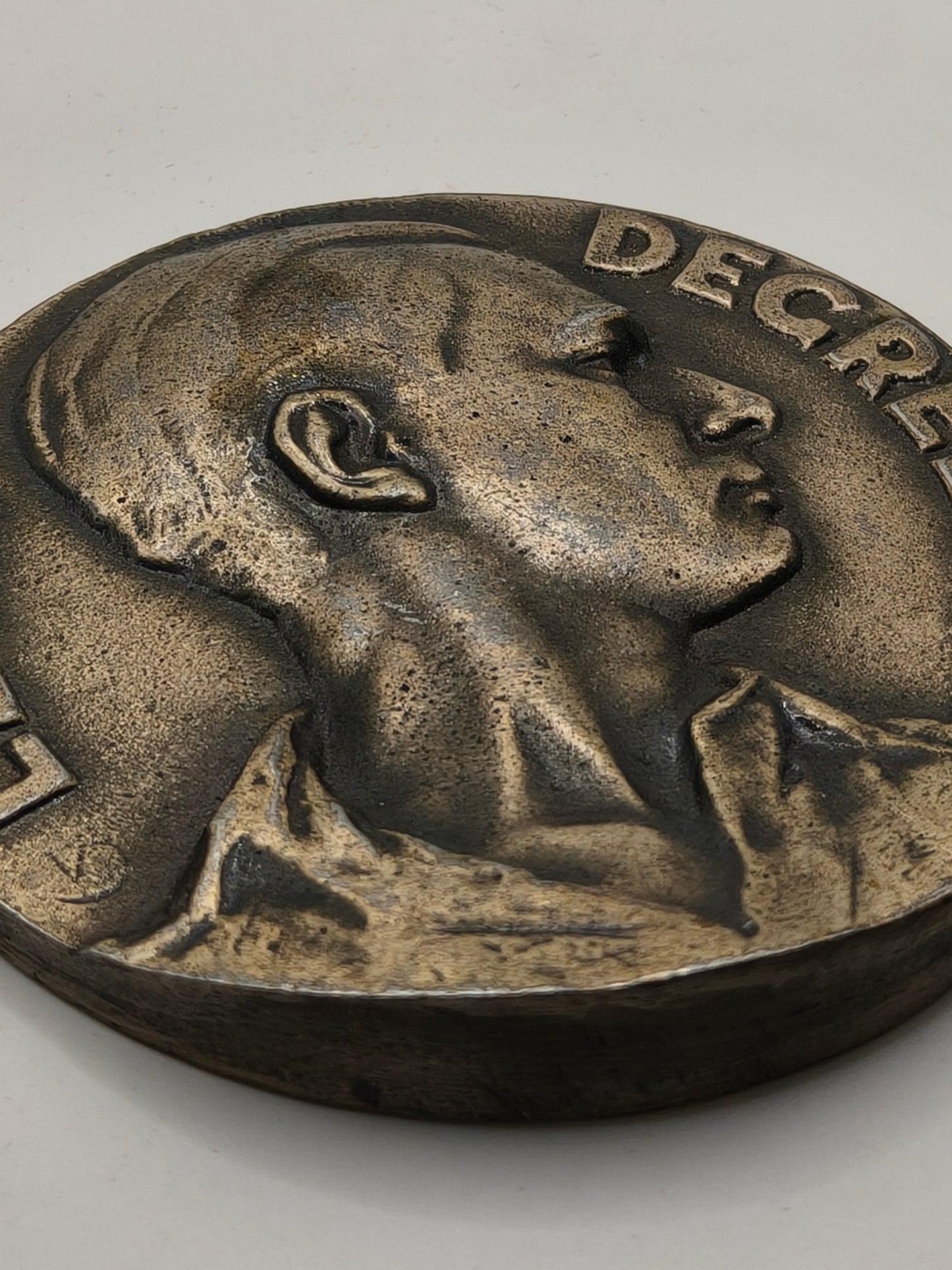 Rare Leon Degrelle Commemorative Medal. IIWW Belgium