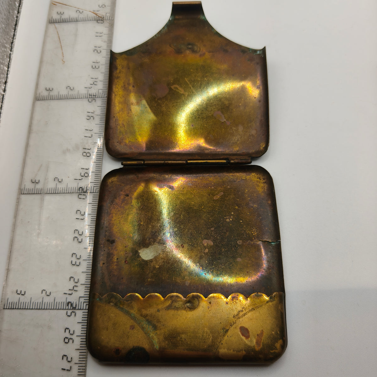 Cigarettes Case IWW, Germany. Trench Art.