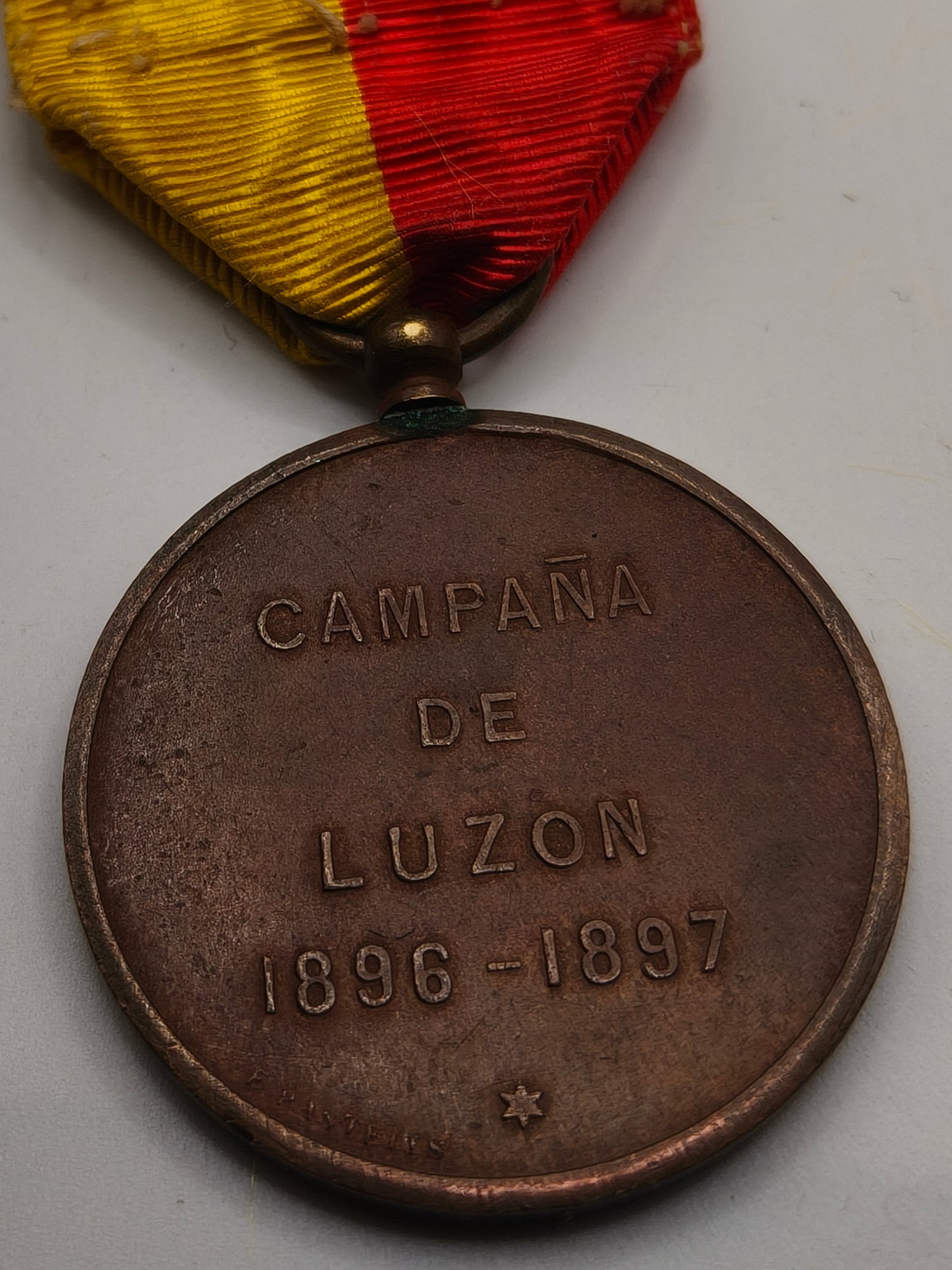 Medalla Campaña de Luzón Filipinas