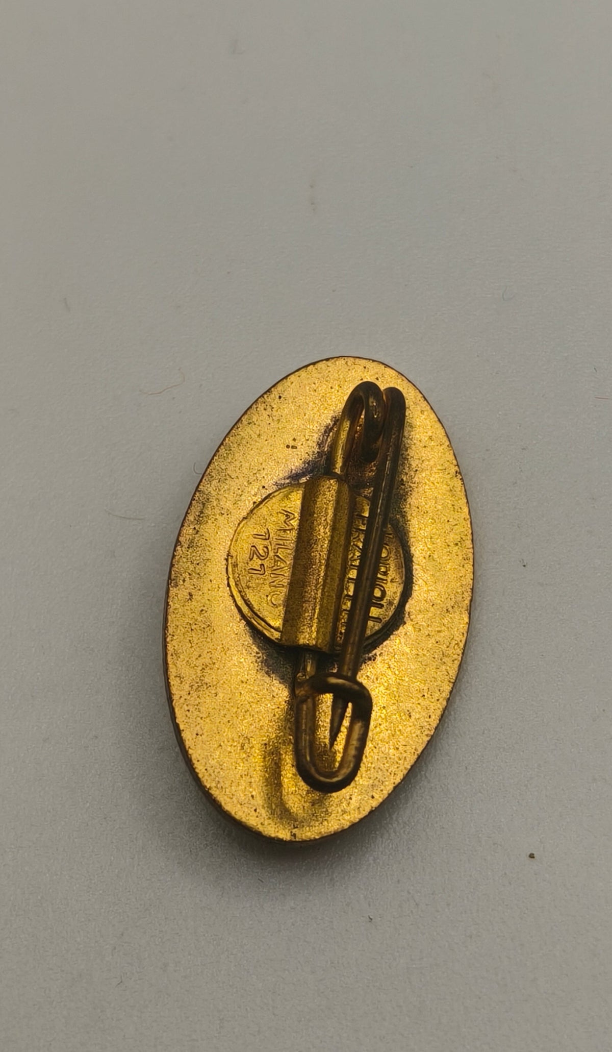 Enameled PNF Badge, Spanish Civil War.