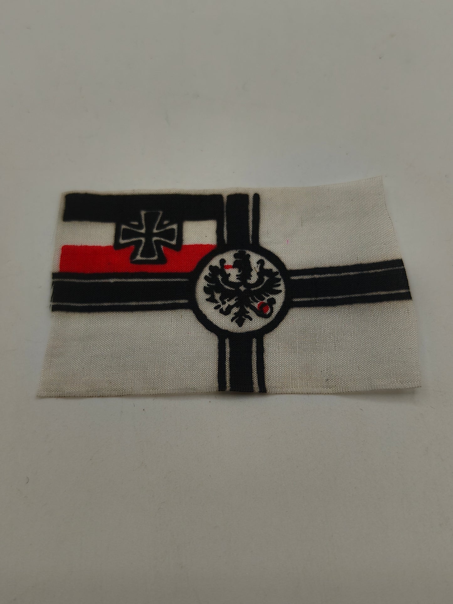 Bandera pequeña propaganda . Imperial Aleman