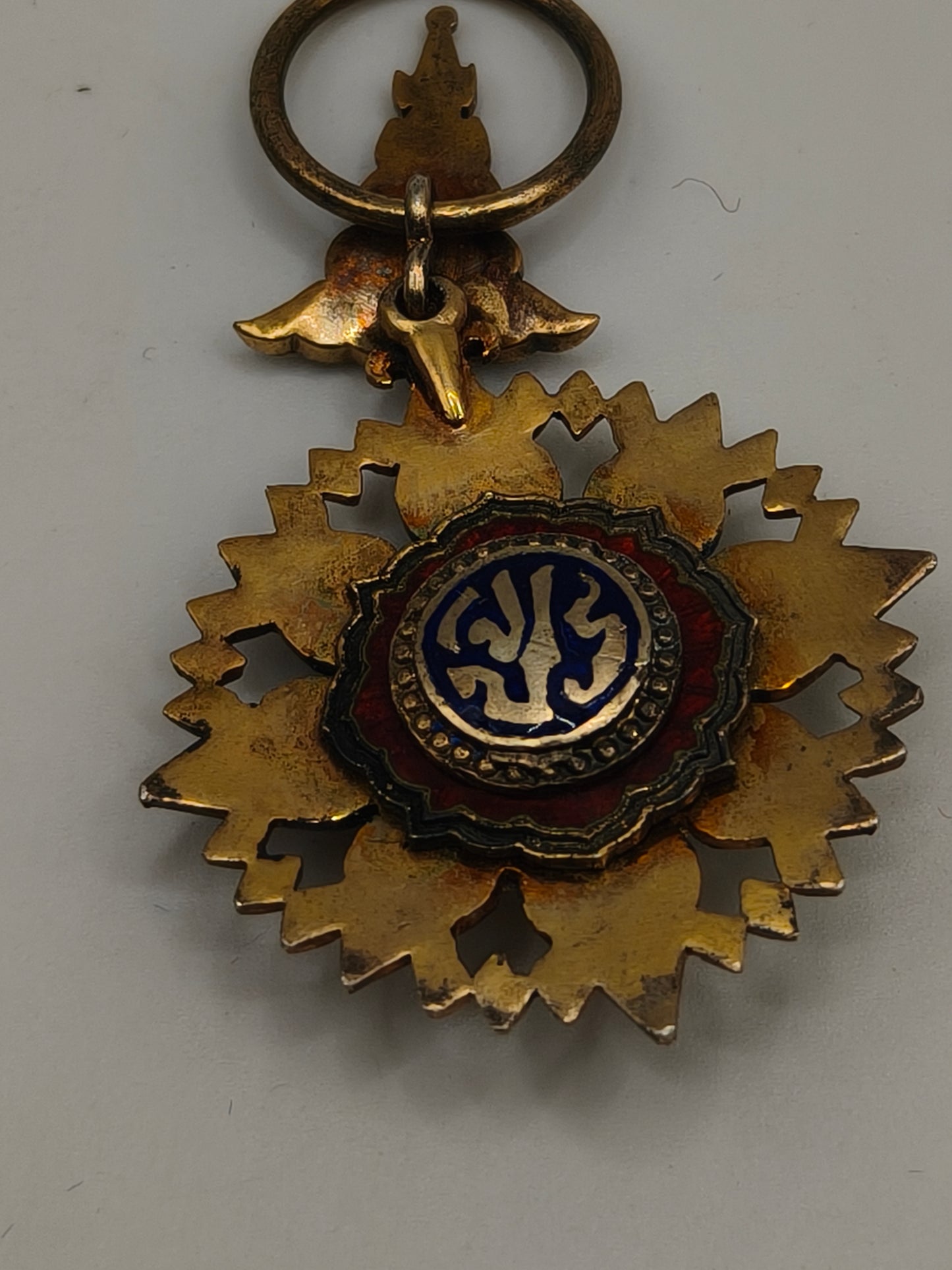 Medallas conjunto Orden Corona de Tailandia.