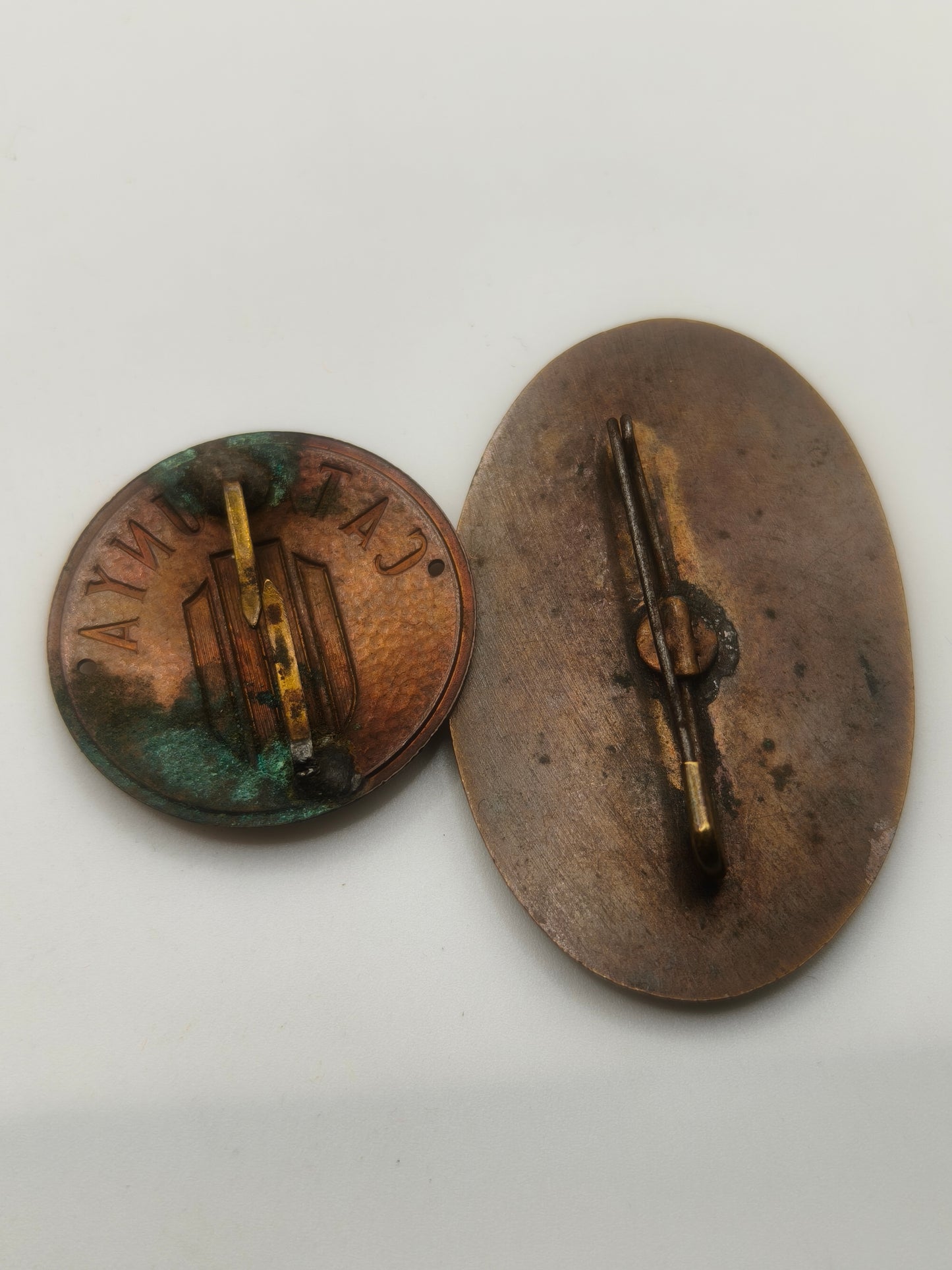 Insignias II República española Ferrocarriles Cataluña