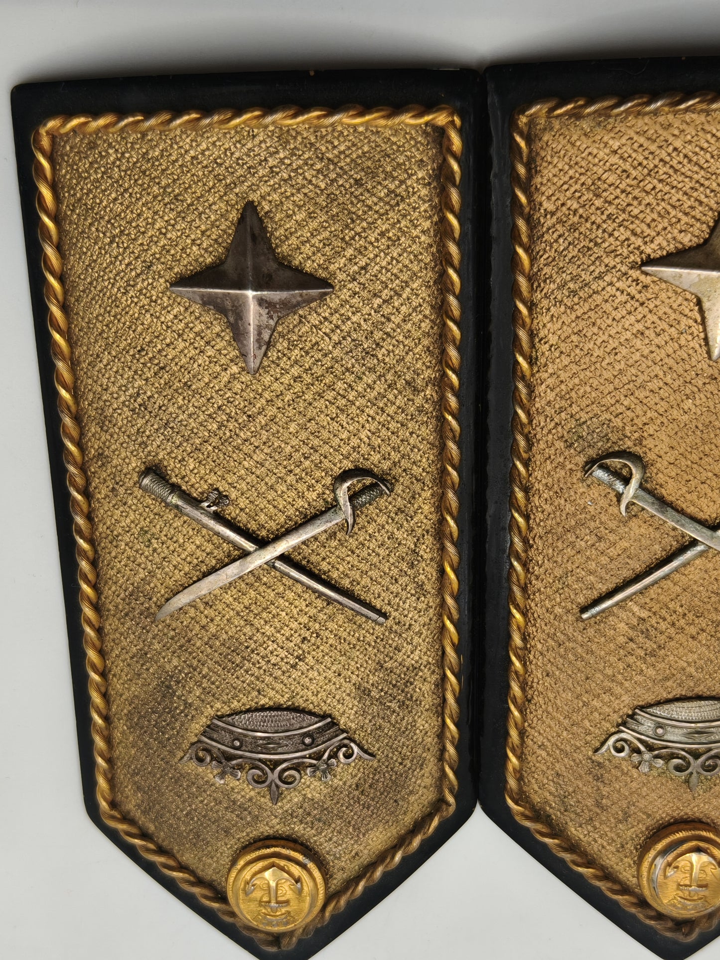 Vice Admiral Epaulettes. Franco's period Spain.