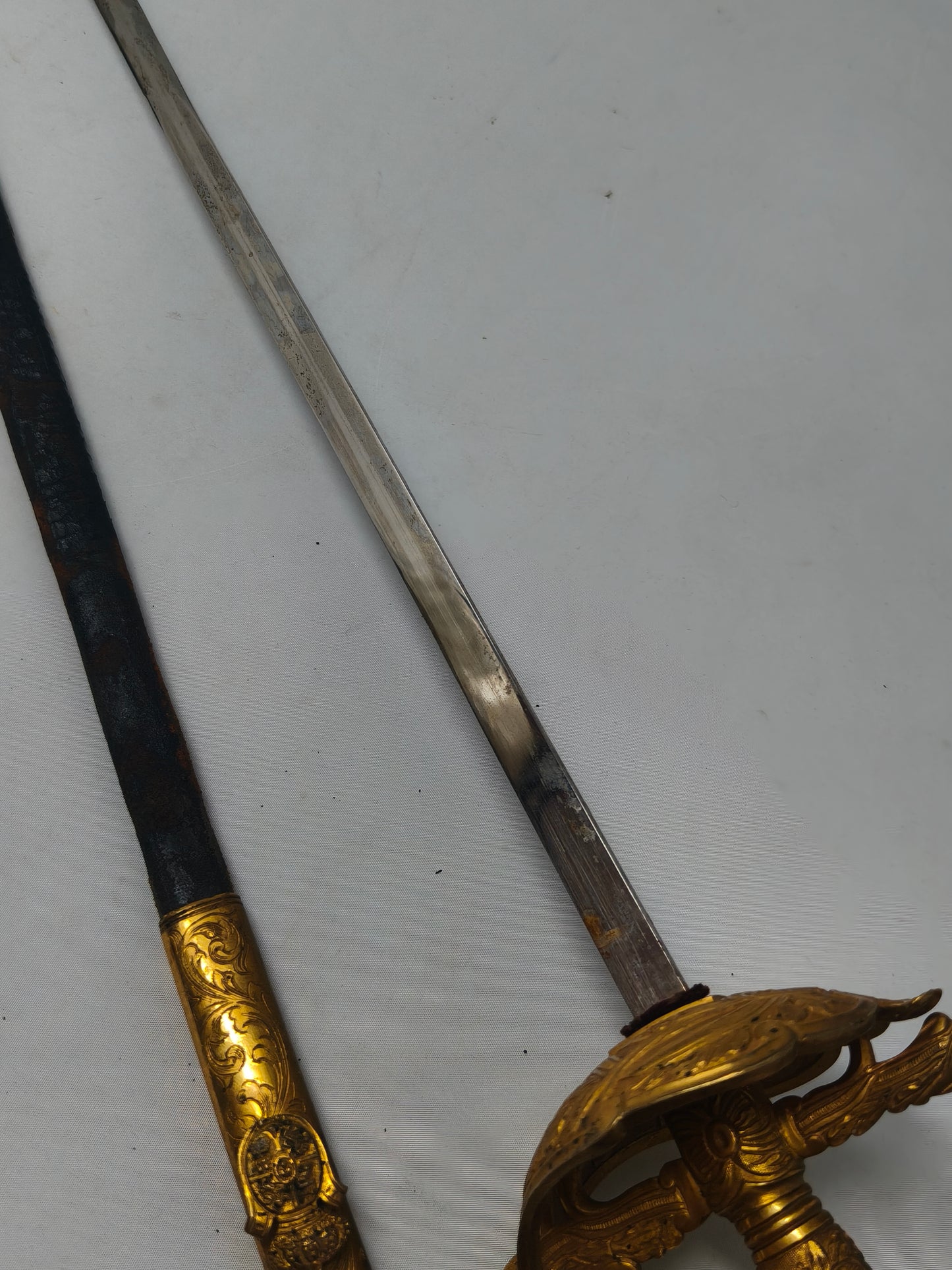 Spanish diplomatic dress sword