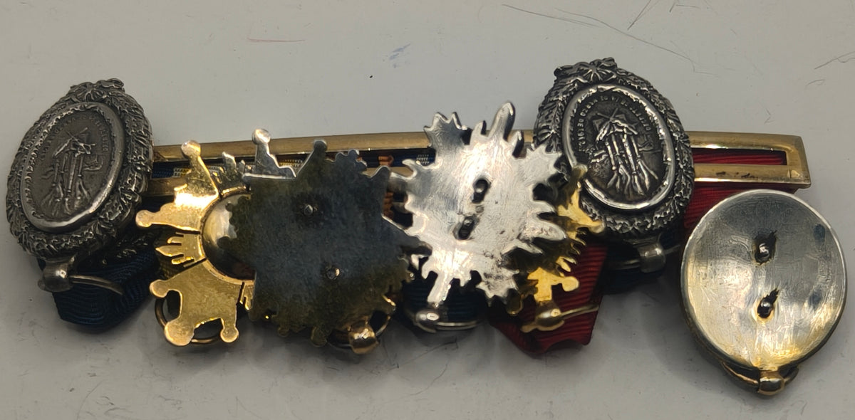 Medal Bar of Spanish Civil Orders, Minis. Franco's Period.