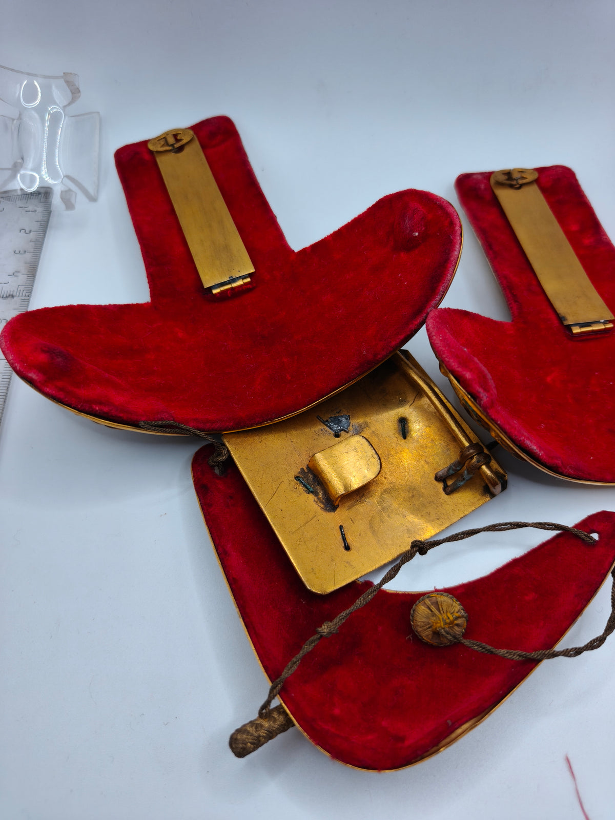 Officer's Accesories Complete, Alphonso XIII Period. Spain.