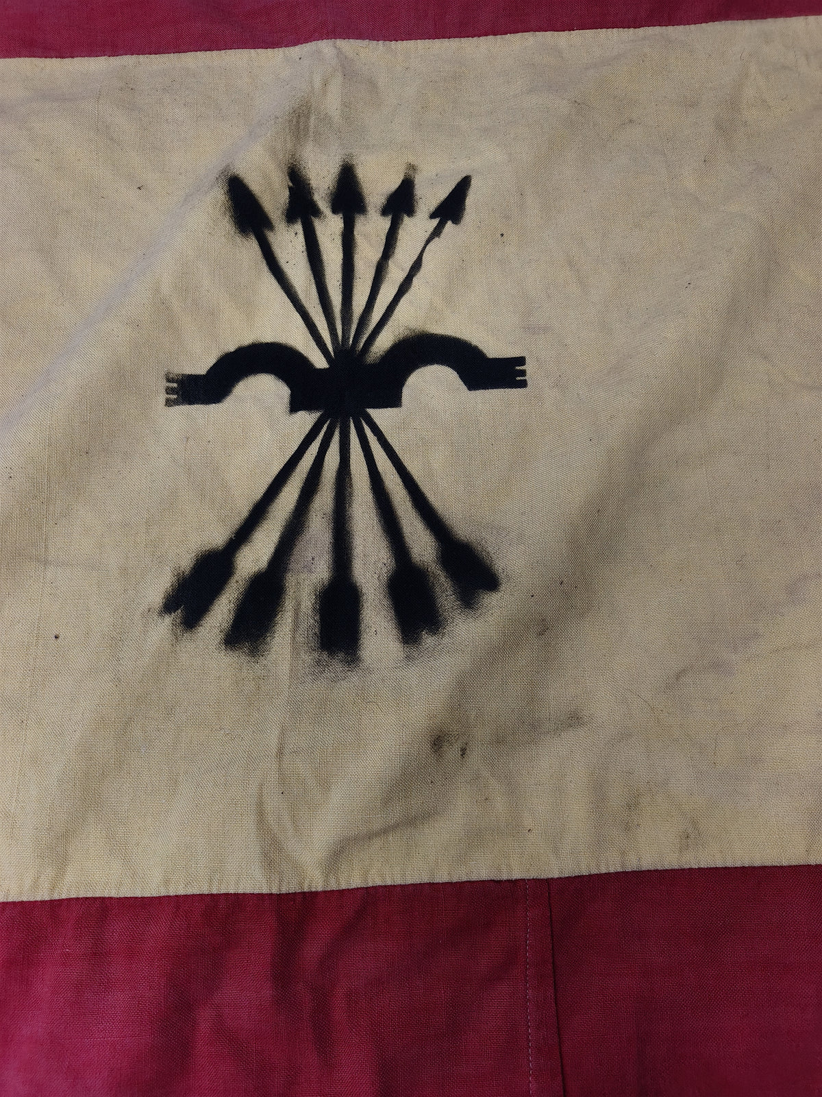 Flag of Spanish Civil War, "Falange Española".