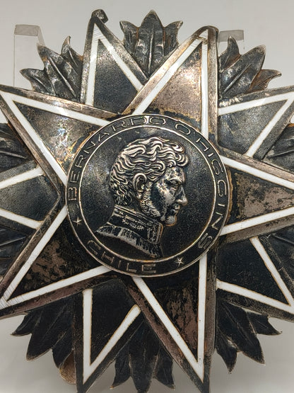 Order of O'Higgins, Breast Star Class. Chile.