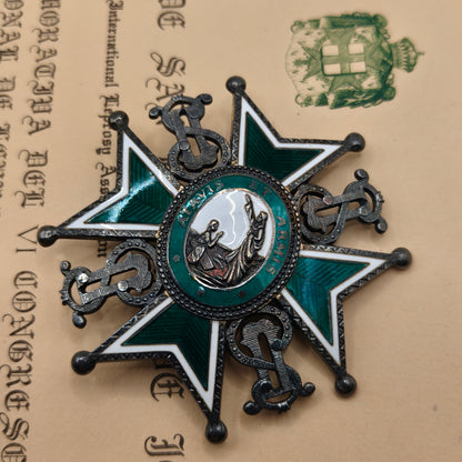 Order of Sant Lazarus, Breast Star. Spain.