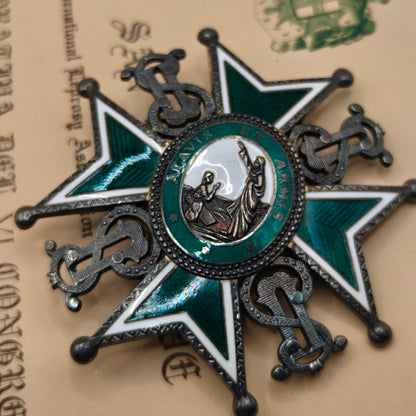 Order of Sant Lazarus, Breast Star. Spain.