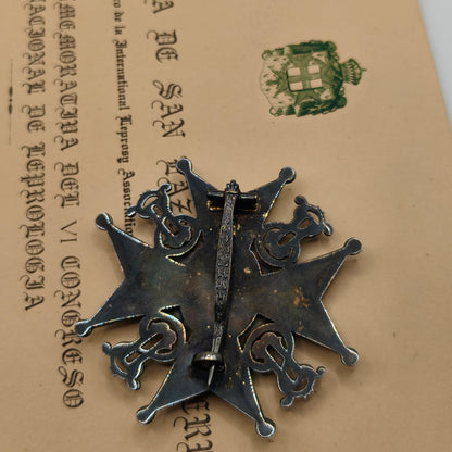 Order of Sant Lazarus, Breast Star. Spain.