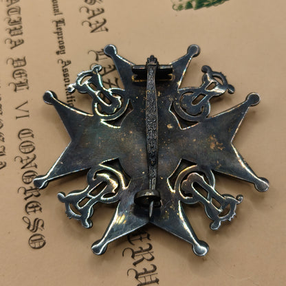 Order of Sant Lazarus, Breast Star. Spain.