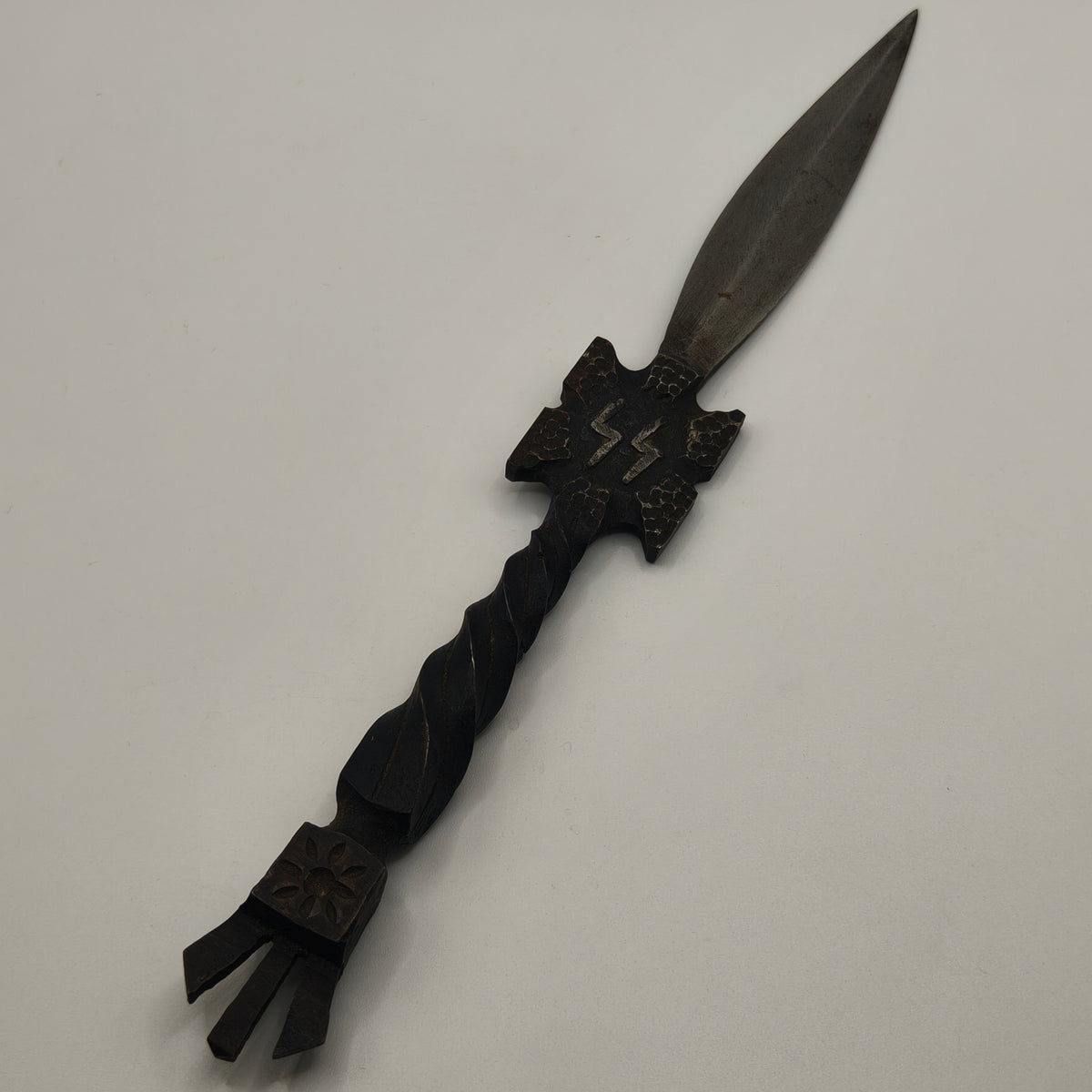 SS Letter Opener, Trench Art. III Reich Germany.