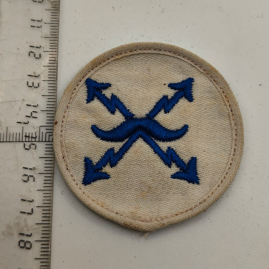 Kriegsmarine Signal Corps Patch . WWII GERMANY