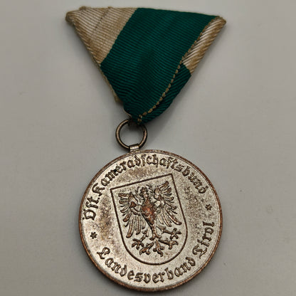Austrian Comradeship Association Medal, Tirol Region.