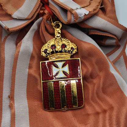 Sash and Badge, Order of Santa Maria de la Merced. Spain