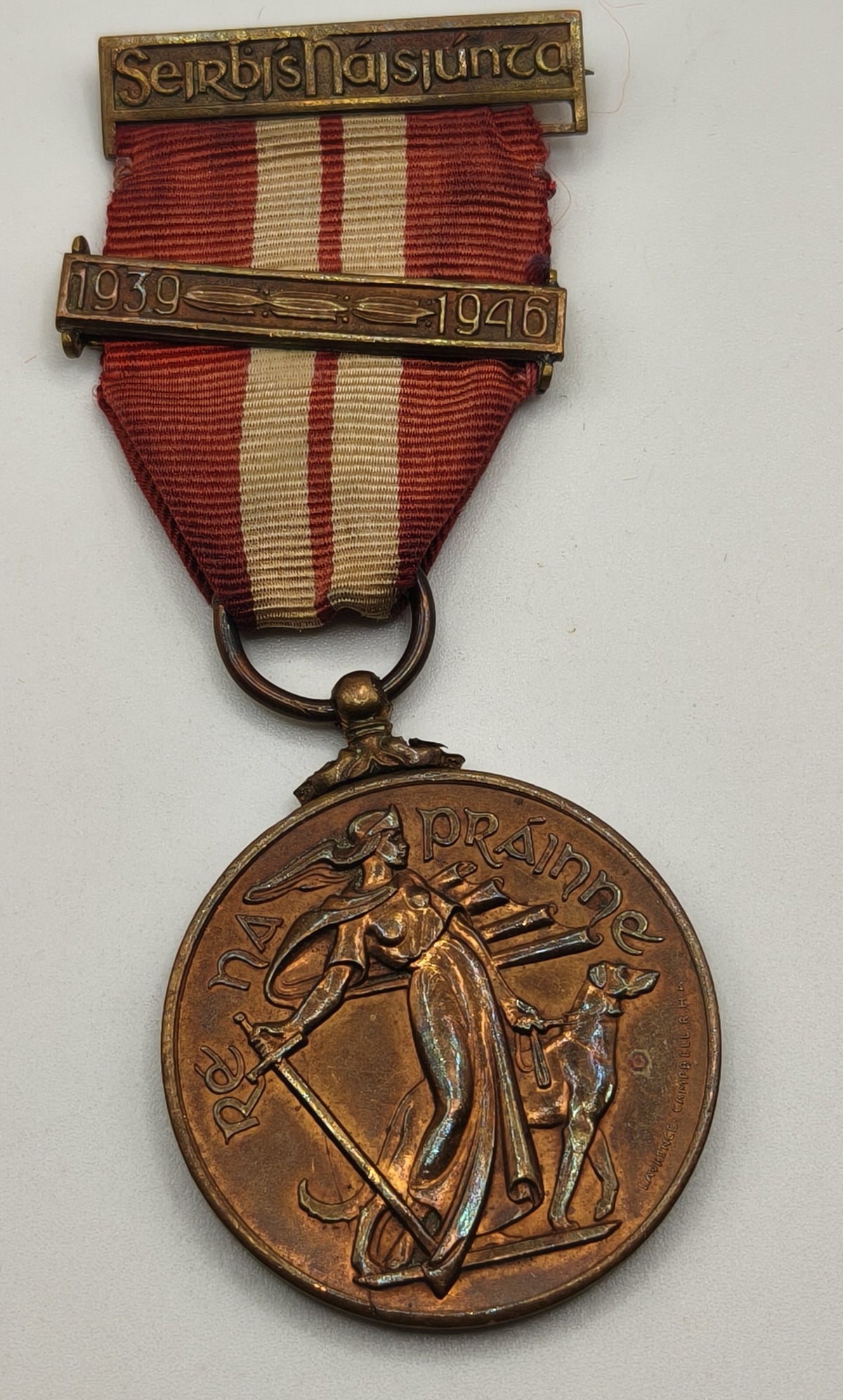 Irish Emergency Service Medal (1939–1946).