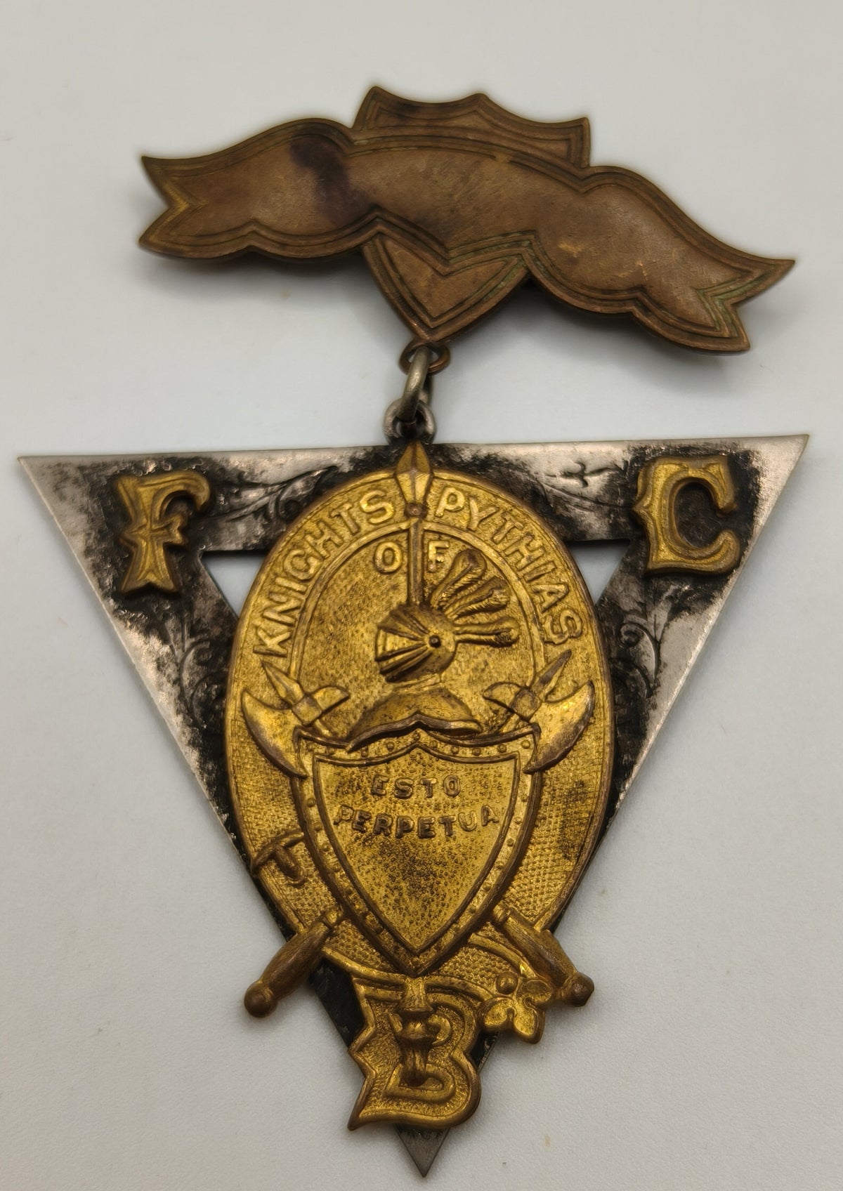 Masonic medal Knights of Pythias. USA