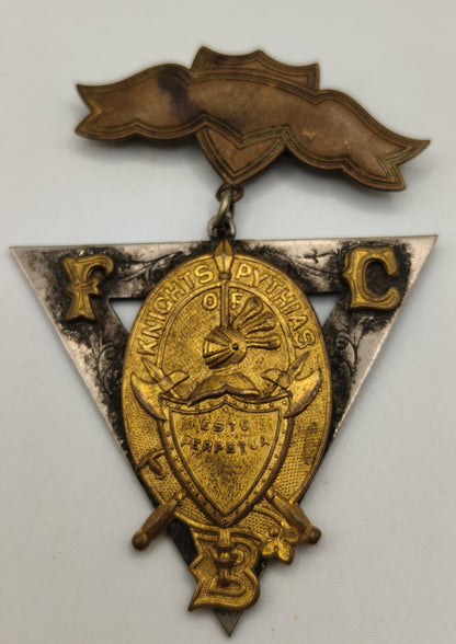 Masonic medal Knights of Pythias. USA