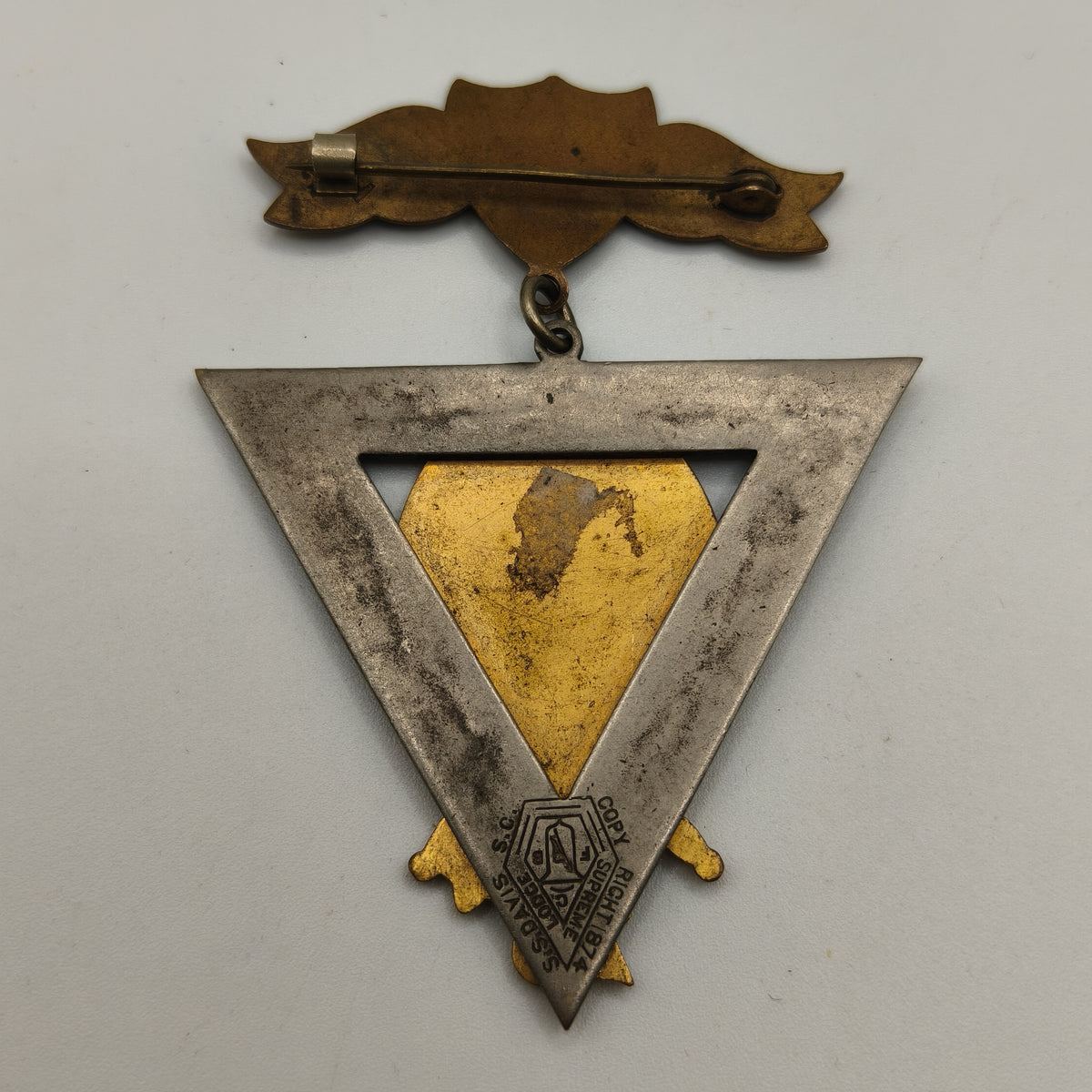 Masonic medal Knights of Pythias. USA