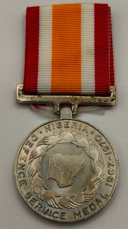 Defense Medal of Nigeria.