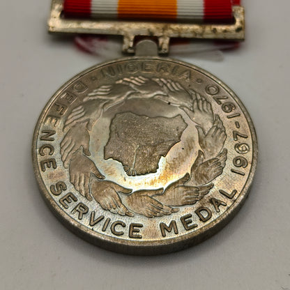 Defense Medal of Nigeria.